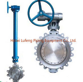 Triple Offset Stainless Steel Lug Wafer Flange Butterfly Valve